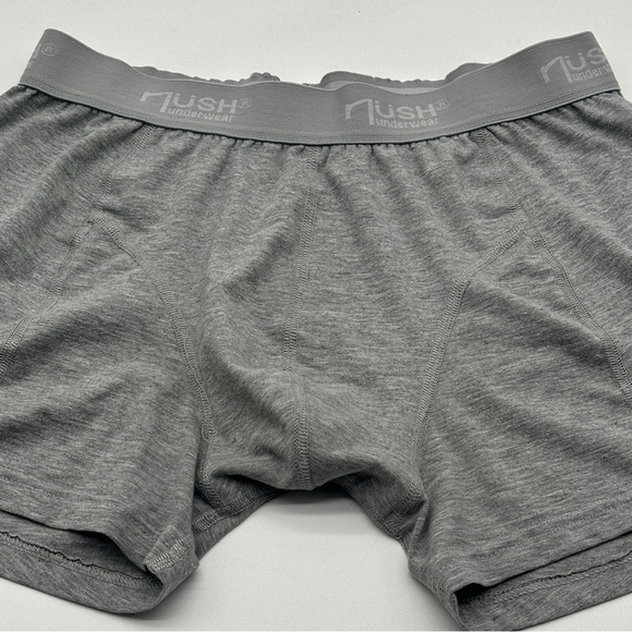 Men’s NUSH grey medium boxer briefs underwear - Picture 3 of 8